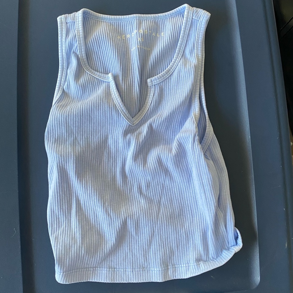 Aeropostale Light blue crop top